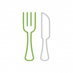 Mittags steht Ihnen unsere Betriebskantine offen, in der Sie täglich zwischen verschiedenen frisch zubereiteten und vielfältigen Menüs wählen können